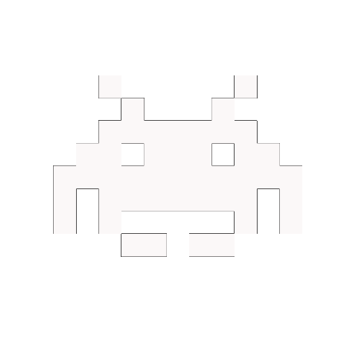 Space invaders animation